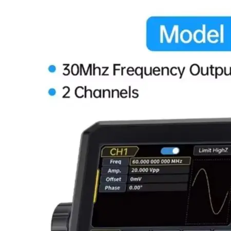 Dual Channel Arbitrary Waveform Function Generator 60Mhz - Gerador de Funções de Canal Duplo
