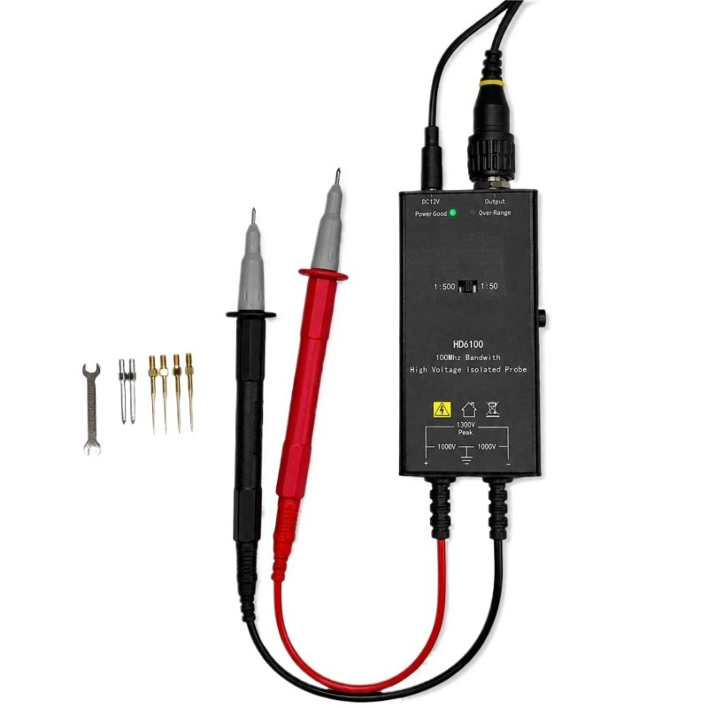 High Voltage Differential Probe 100Mhz 1300V - Sonda Diferencial Isolada de Alta Tensão