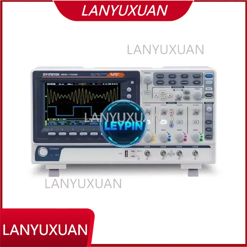 Digital Storage Oscilloscope 4 Channel 100Mhz - Osciloscópio Digital de Armazenamento GWinstek GDS-1104B