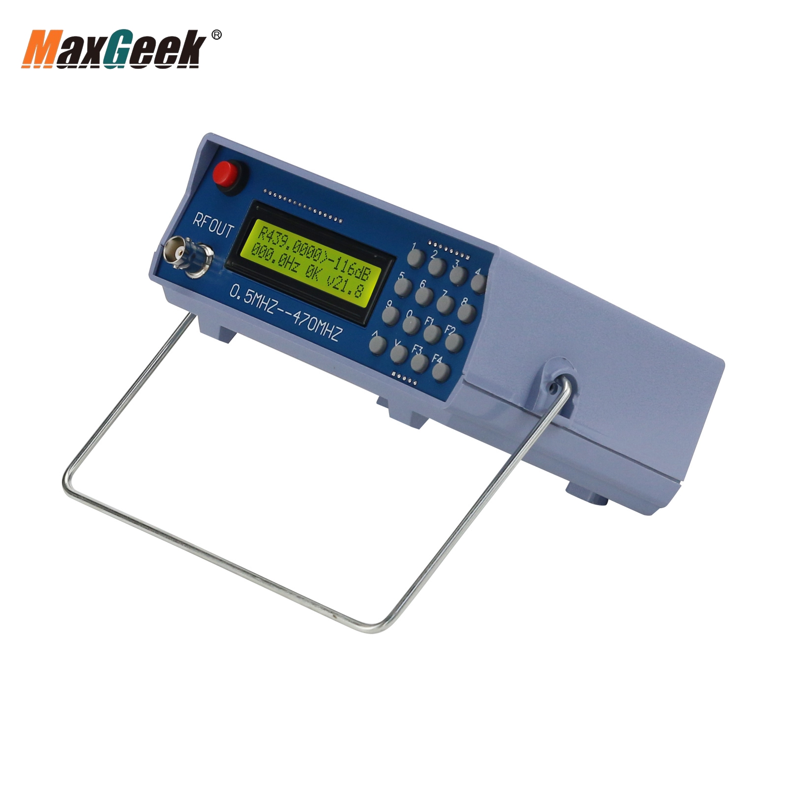 Rf Signal Generator 0.5Mhz To 470Mhz - Maxgeek gerador de sinal 0.5mhz-470mhz rf