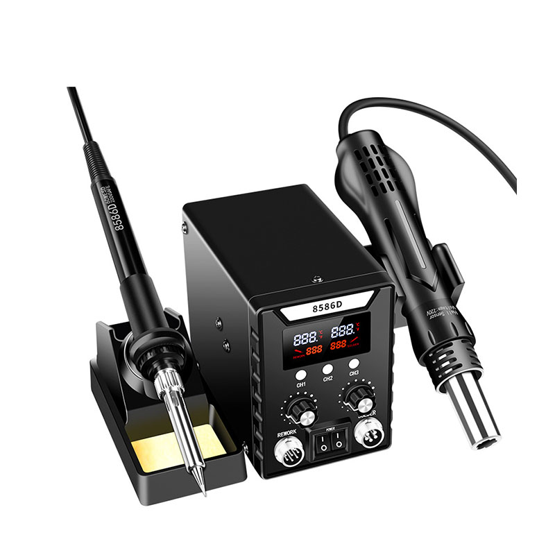 Smd Rework Station Hot Air Soldering 2 In 1 - Estação de Retrabalho de Ar Quente
