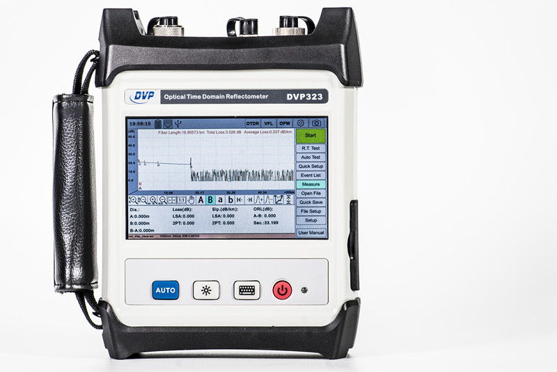 Optical Time Domain Reflectometer Otdr 1310 1550Nm - DVP323 1310/1550nm 34/32dB Testador de Fibra