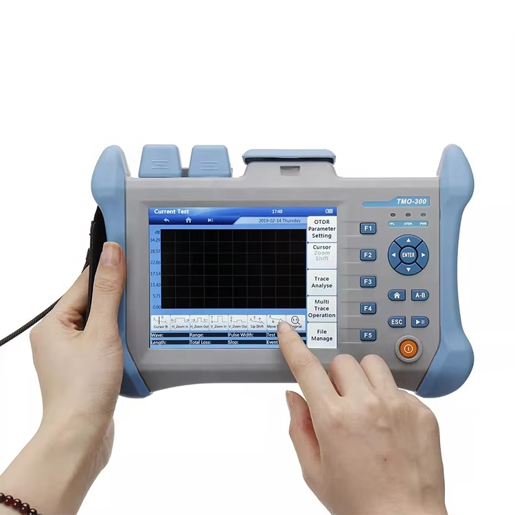 Optical Time Domain Reflectometer Otdr 1310 1550Nm - OTDR Portátil 120KM 1310/1550nm com VFL