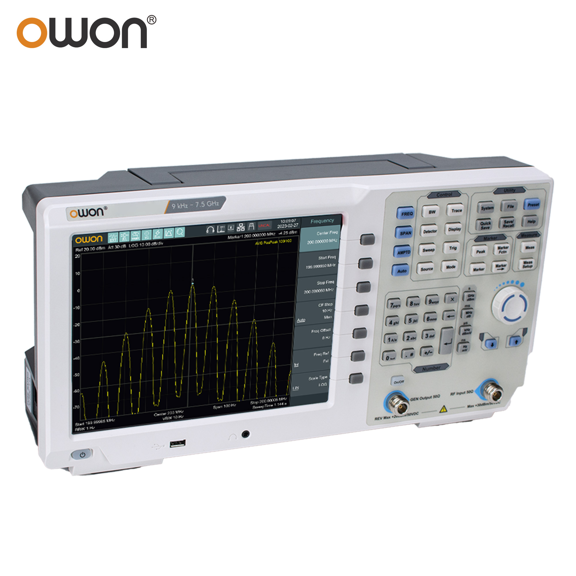OWON XSA1015P - Analisador de  - Spectrum Analyzer Tracking Generator 1.5Ghz avaliação e preço