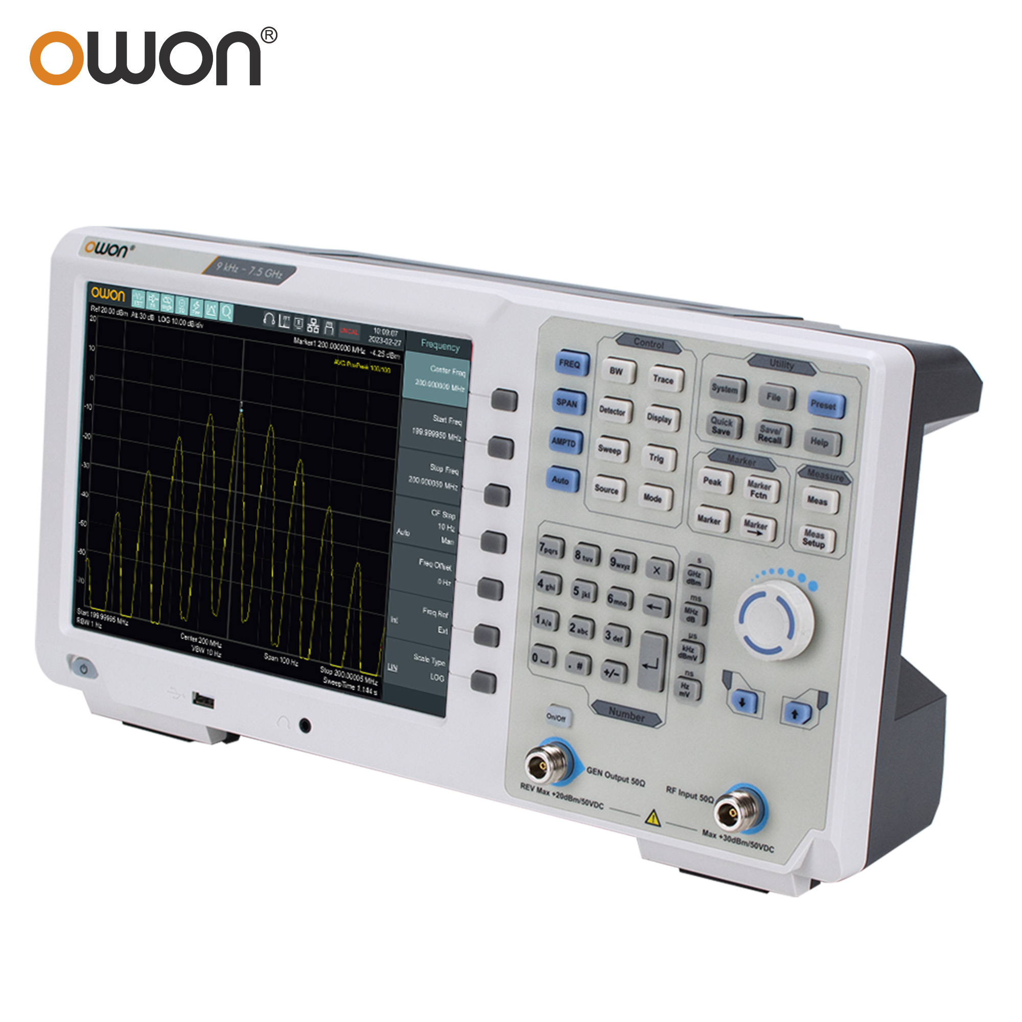 OWON XSA1015P - Analisador de  - Spectrum Analyzer Tracking Generator 1.5Ghz avaliação e preço