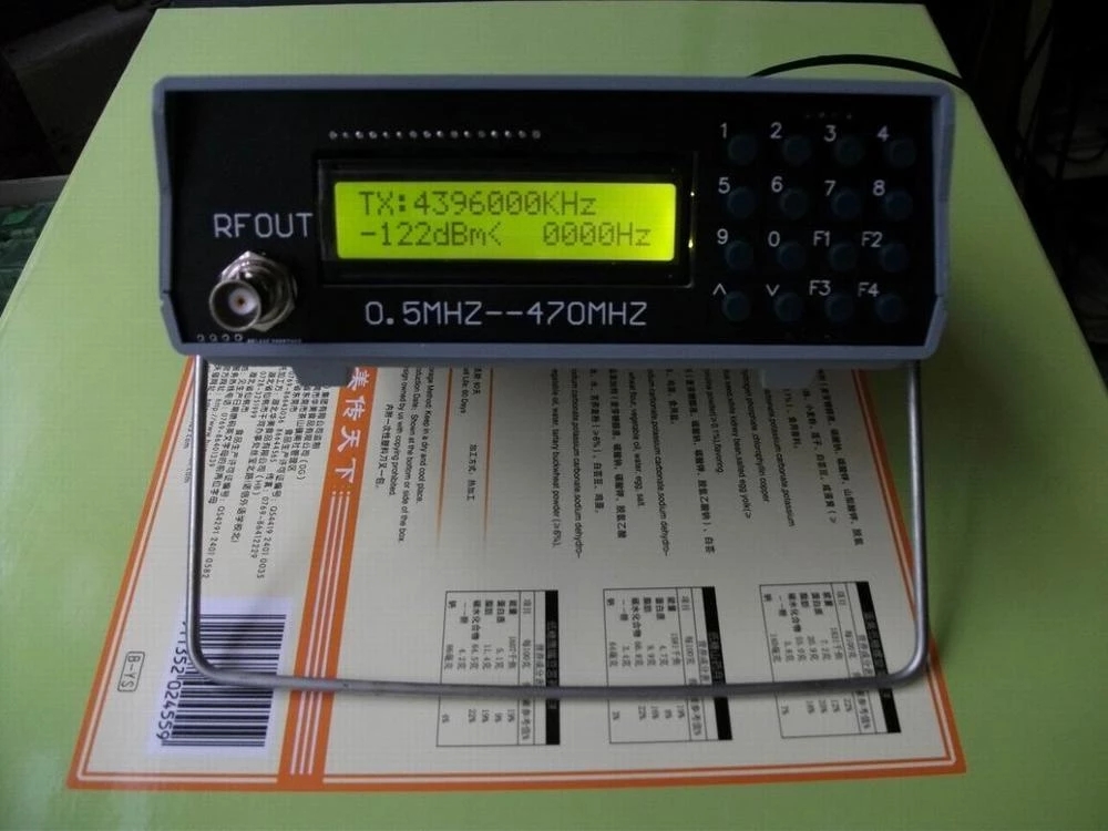 Medidor gerador de sinal rf 0. - Rf Signal Generator 0.5Mhz To 470Mhz avaliação e preço