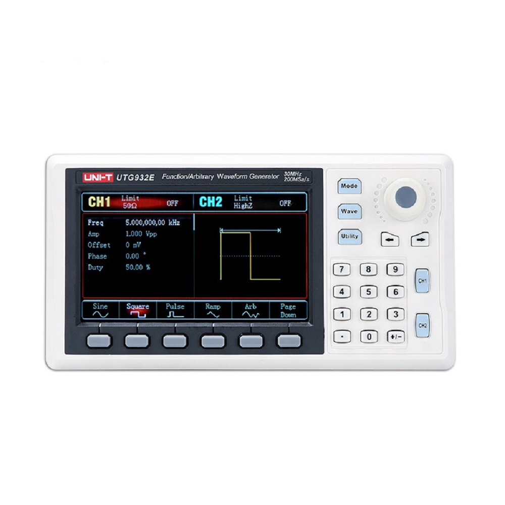 Função utg962e gerador de form - Dual Channel Arbitrary Waveform Function Generator 60Mhz avaliação e preço