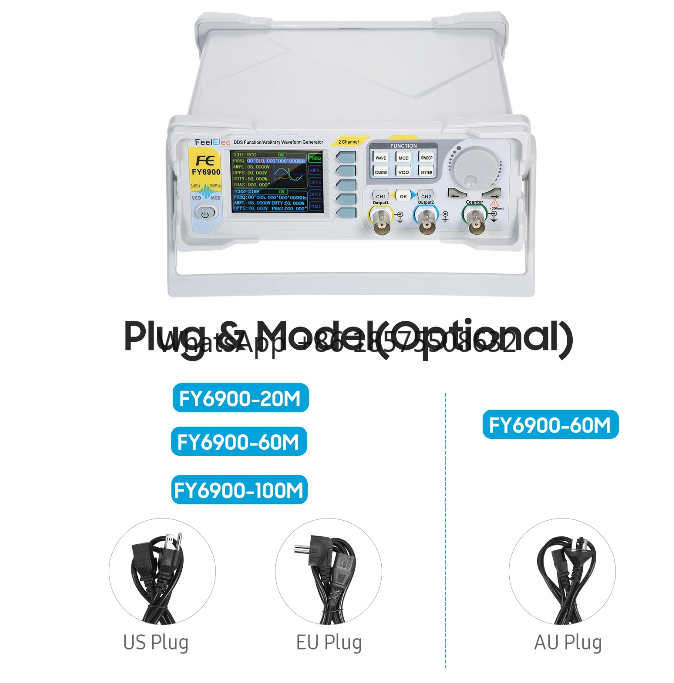 Gerador de sinal de função 60M - Dual Channel Arbitrary Waveform Function Generator 60Mhz avaliação e preço