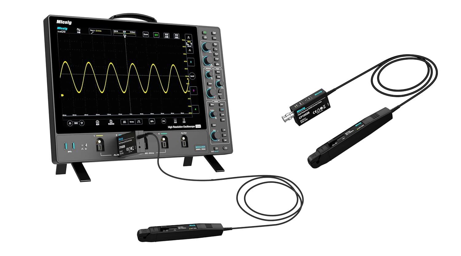 Sonda de corrente ac/dc de alt - Current Probe Ac Dc 50Mhz Oscilloscope avaliação e preço