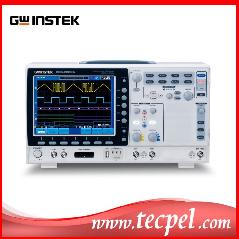 Osciloscópio Digital GWINSTEK  - Digital Storage Oscilloscope 4 Channel 100Mhz avaliação e preço
