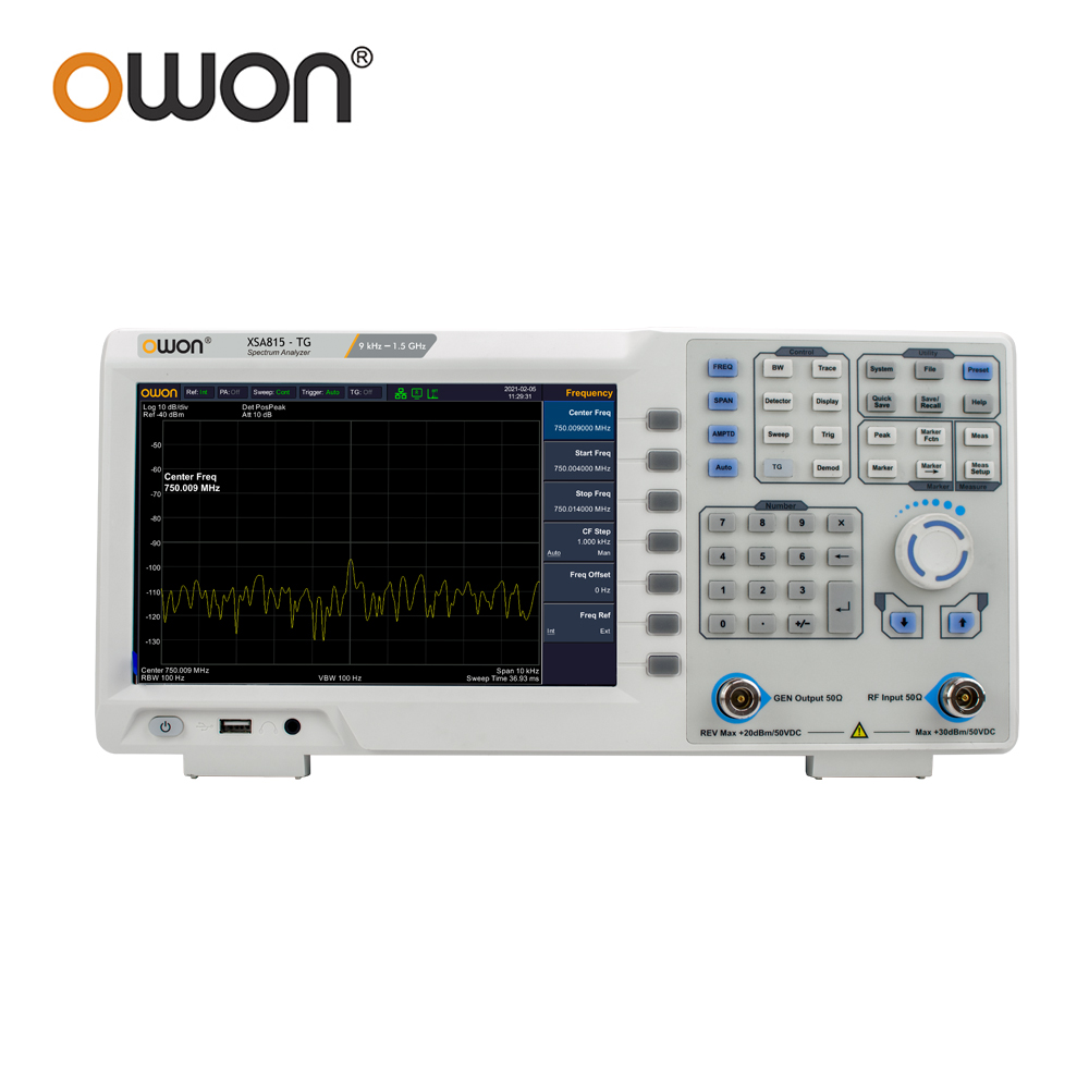 Analisador de Espectro Digital - Spectrum Analyzer Tracking Generator 1.5Ghz avaliação e preço