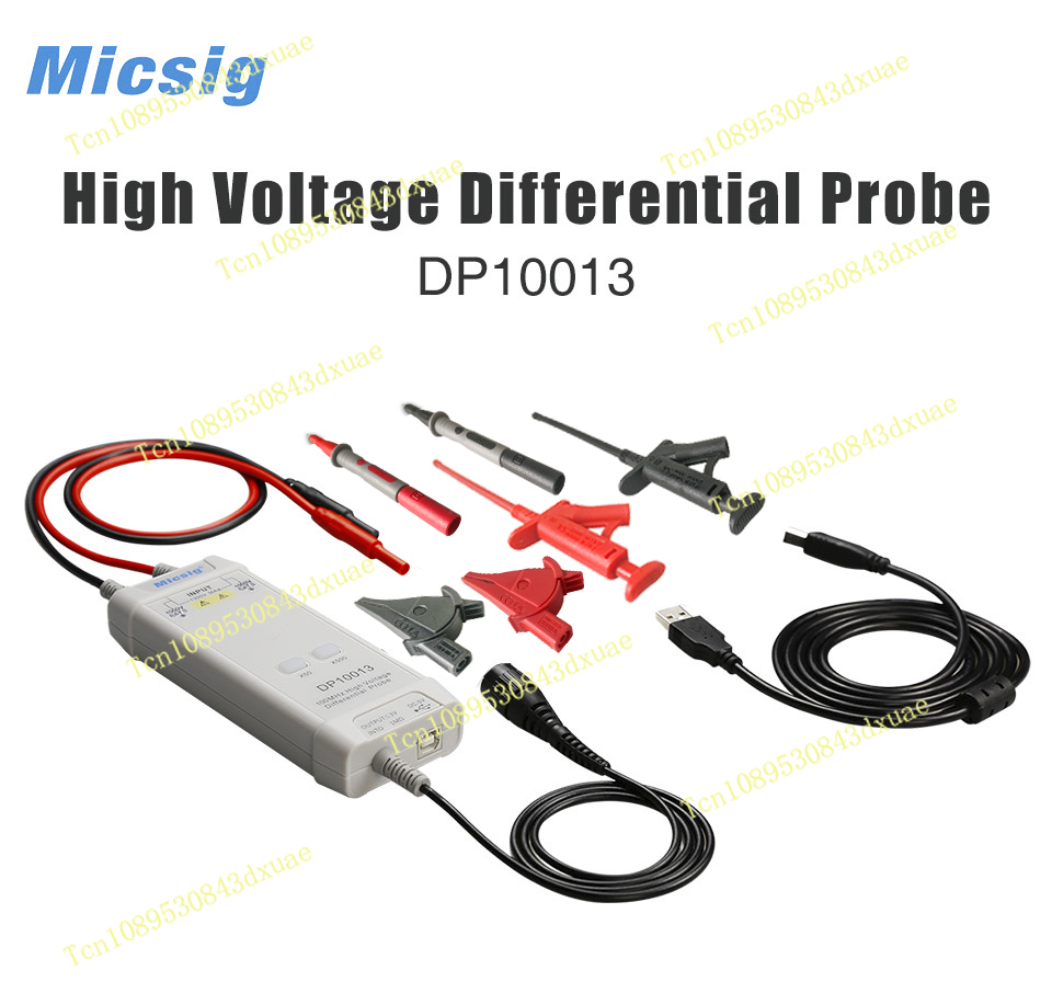 Osciloscópio Micsig 2025 1300V - High Voltage Differential Probe 100Mhz 1300V avaliação e preço