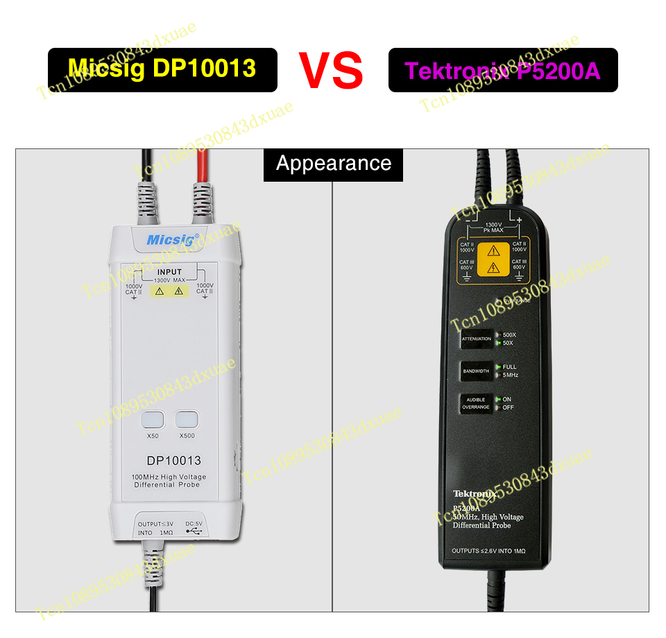 Osciloscópio Micsig 2025 1300V - High Voltage Differential Probe 100Mhz 1300V avaliação e preço
