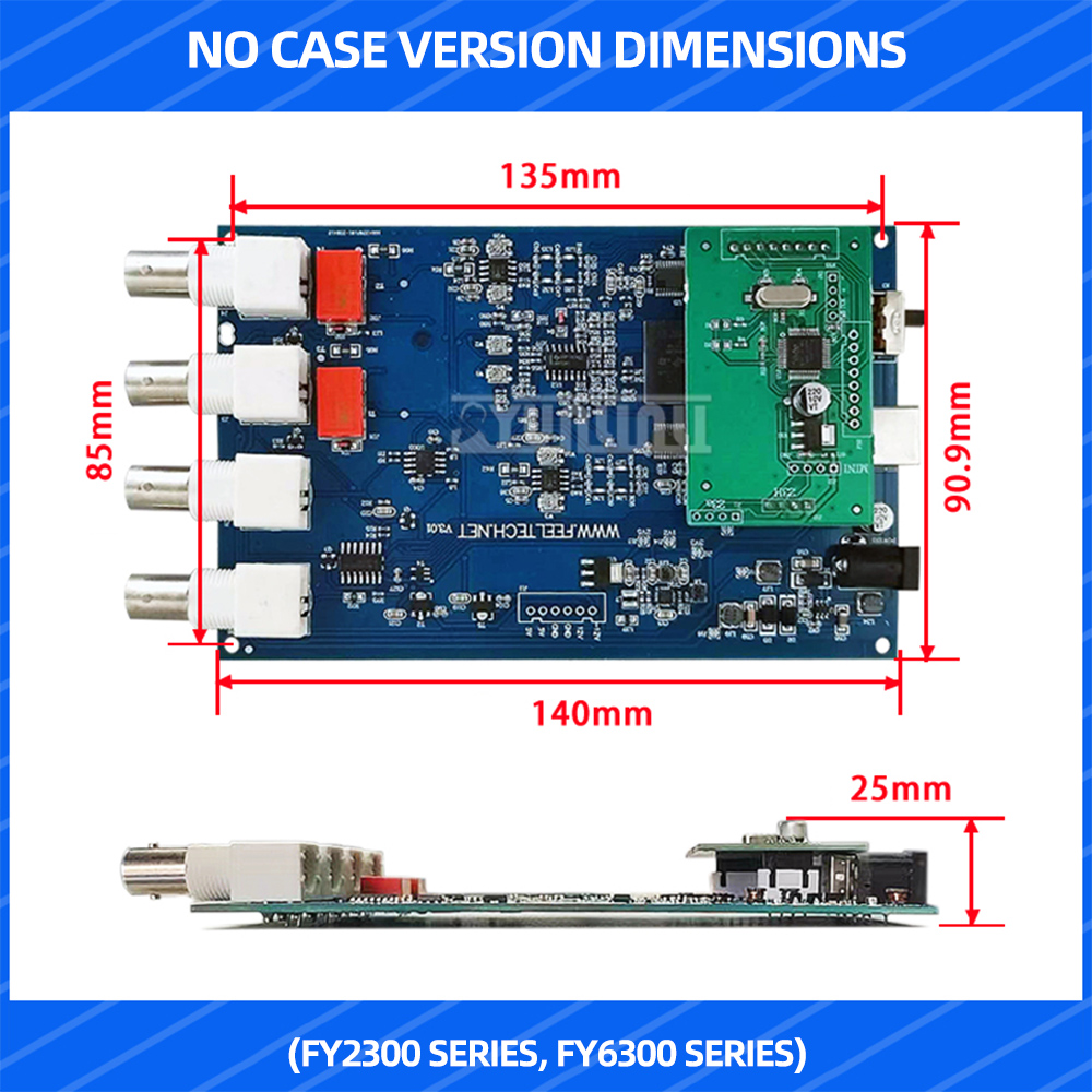 FY6300 FY2300 Gerador de sinal - Dual Channel Arbitrary Waveform Function Generator 60Mhz avaliação e preço