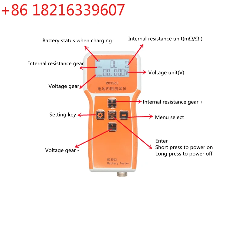 Novo Detector de Resistência I - Battery Internal Resistance Tester Four Wire avaliação e preço